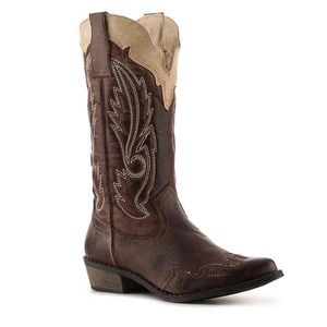 Coconuts cinnamon cowboy boot
